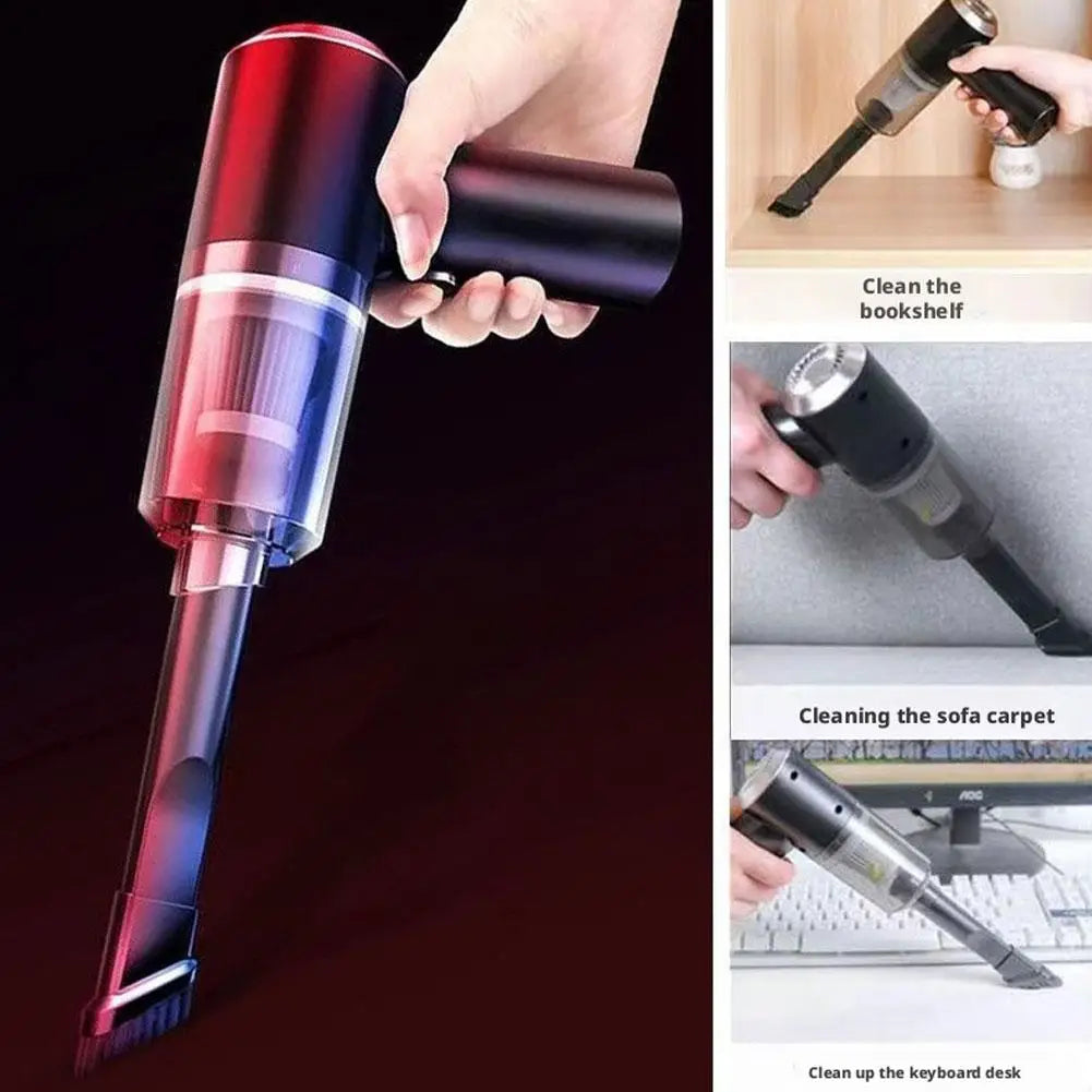 Wireless High-Power Rechargeable Handheld Car Vacuum Cleaner