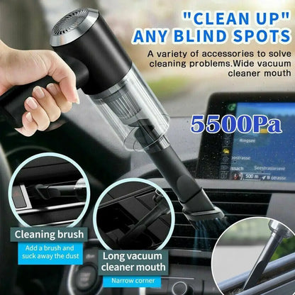 Wireless High-Power Rechargeable Handheld Car Vacuum Cleaner