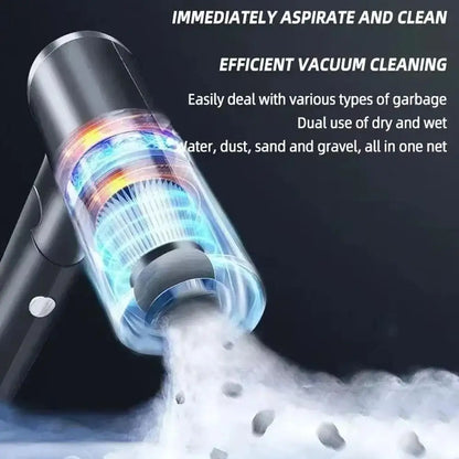 Wireless High-Power Rechargeable Handheld Car Vacuum Cleaner